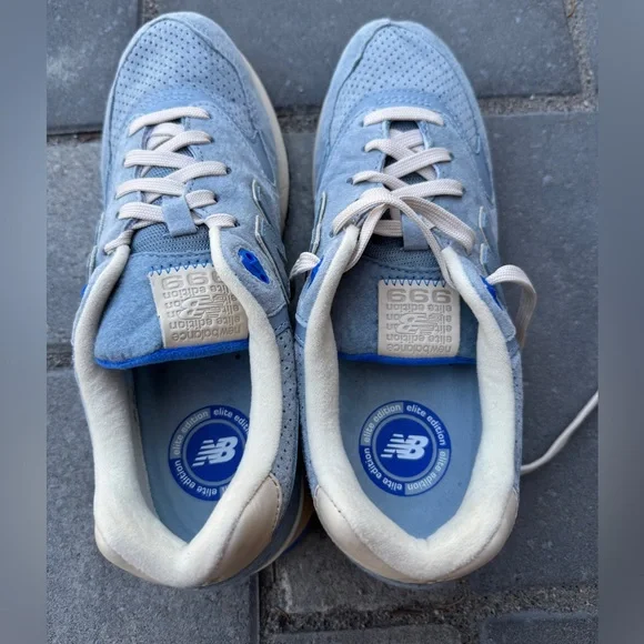 New Balance Shoes New Balance 999 Light Blue And Cream
